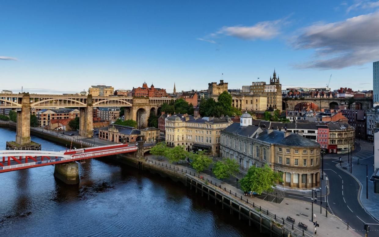 The Newcastle and Gateshead Quayside