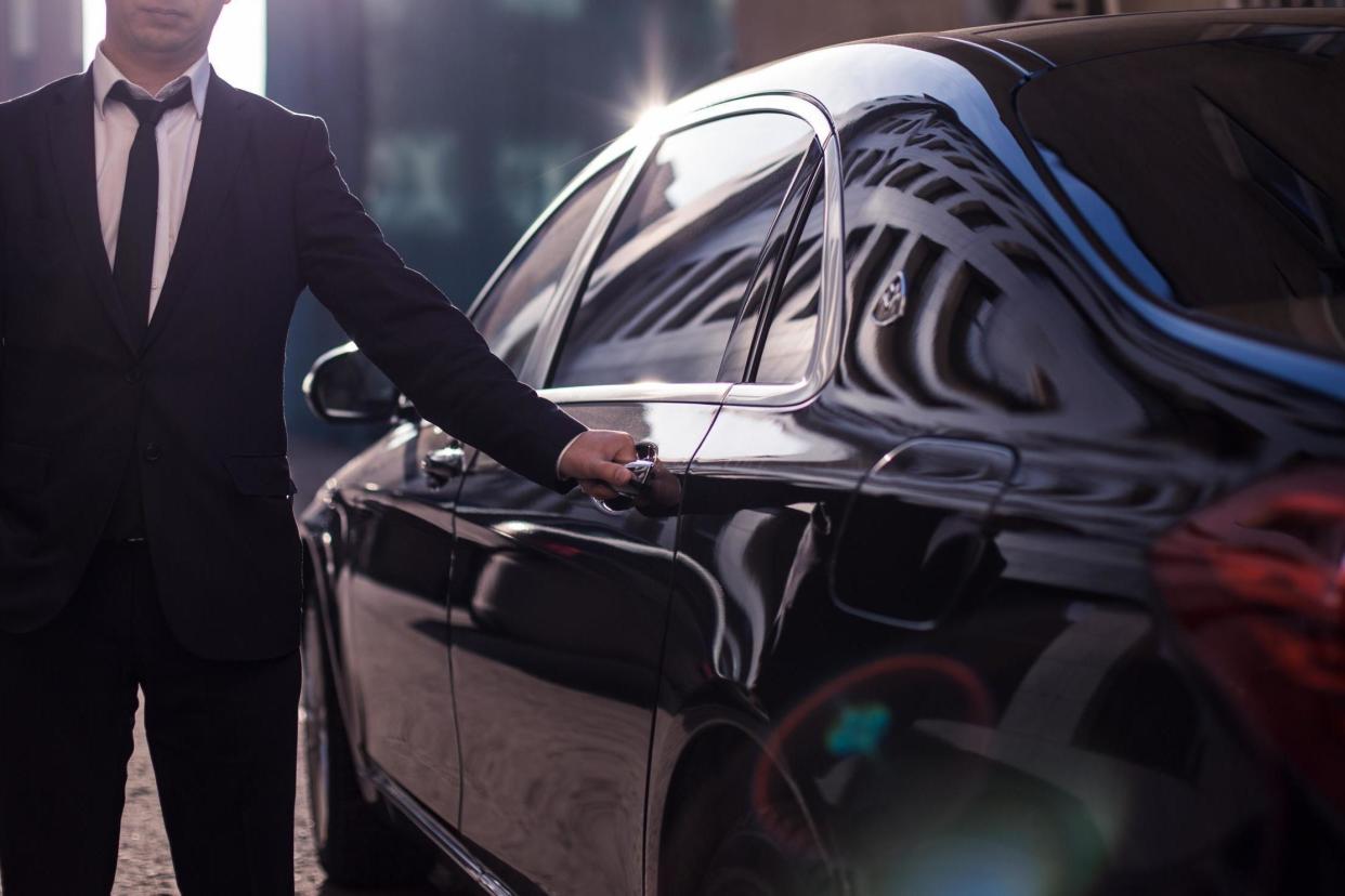 Wheely offers luxury cars driven by chauffeurs via a ride-hailing app