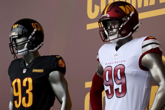 Gonzo Did This on X: A Washington @Commanders uniform color combo THREAD.  Collaboration with @WSHontheDaily. #HTTC #NFLTwitter The ⚪️ away uniforms.  Home and black uniform color combinations below.  /  X