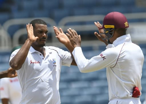 Gabriel made two early breakthroughs for the Windies