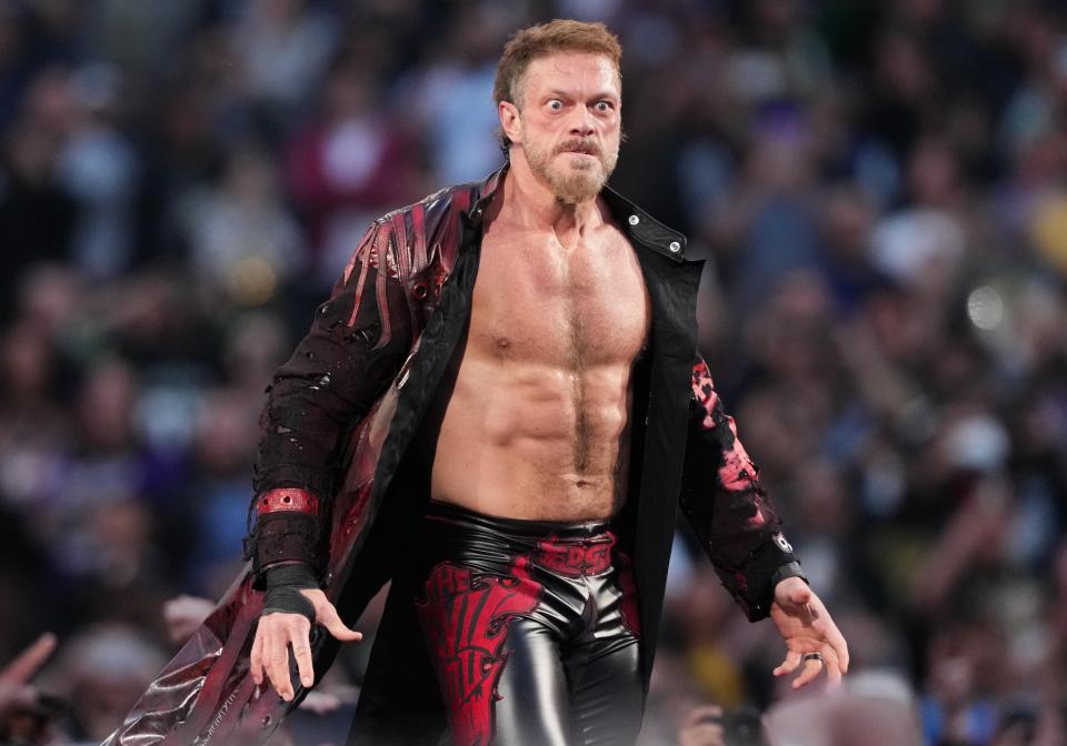 After nine years away from the WWE, Edge returned in 2020.