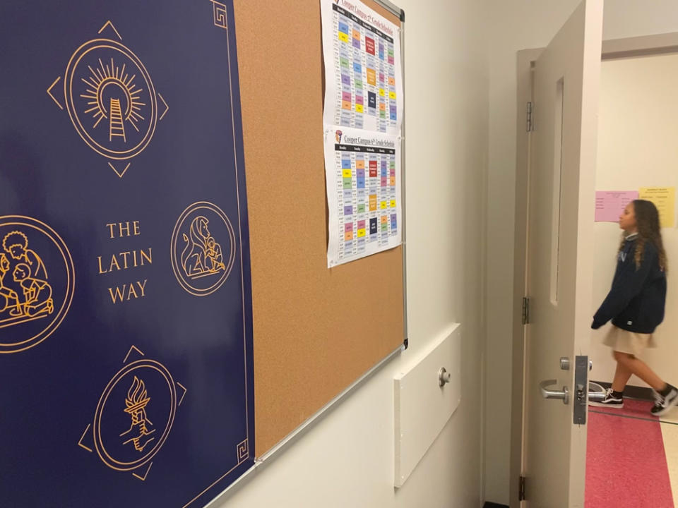 Washington Latin is a classical charter school in Washington, D.C. (Andrew Brownstein/The 74)