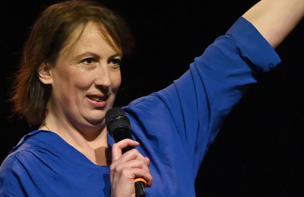 Miranda Hart is married credit:Bang Showbiz