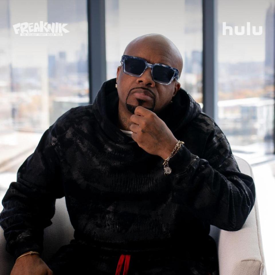 Jermaine Dupri executive-produced “Freaknik” with Luke Campbell and is interviewed in the doc. HULU