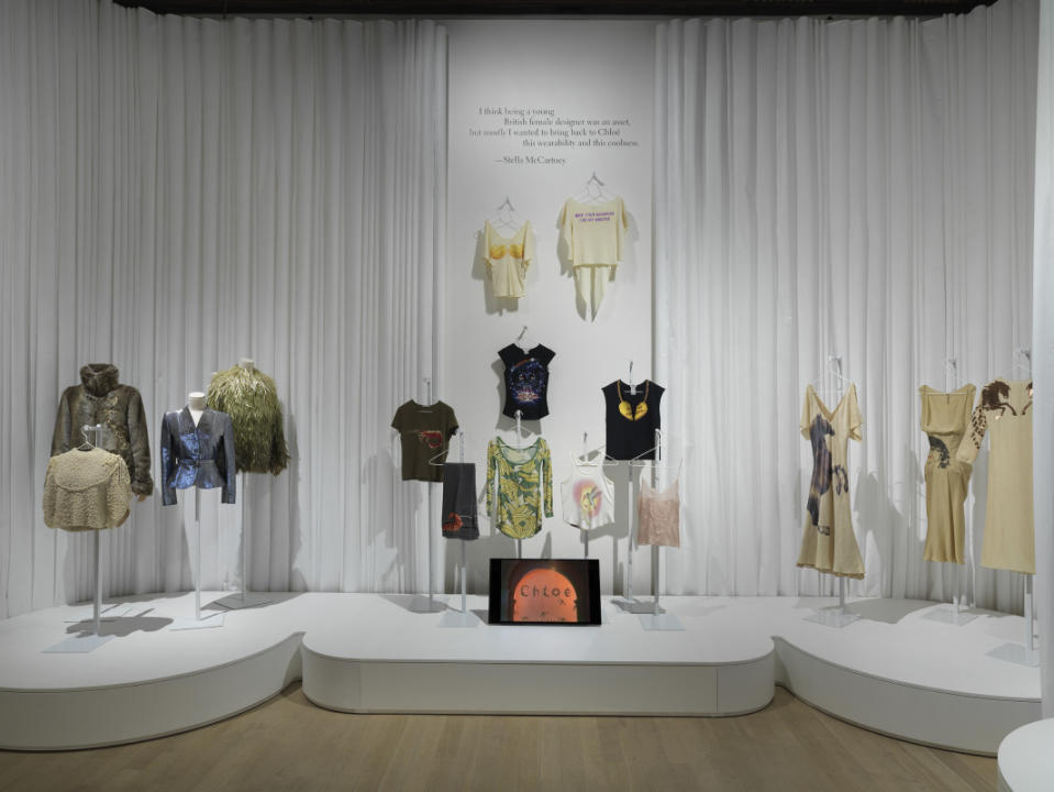 <em>Installation view of "Mood of the Moment: Gaby Aghion and the House of Chloé" at the Jewish Museum, on view from Oct. 13, 2023 through Feb. 18, 2024.</em><p>Photo: Dario Lasagni/Courtesy the Jewish Museum, NY</p>