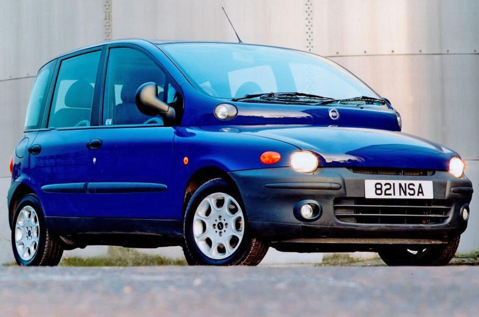 <p>The first Fiat to carry the Multipla name was the 600 Multipla of 1956, a tiny 3531mm-long machine that theoretically could carry six people and can reasonably make a claim to be the world’s first MPV. The Multipla of 1998 was in many ways also ingenious – it too was a six-seater, carrying this off by having two rows of three seats – astonishingly clever packaging in a car less than four metres long. But its looks were controversial to say the least, and it seems even Fiat were taken aback as the 2004 facelift toned that appearance down by 80%. </p>