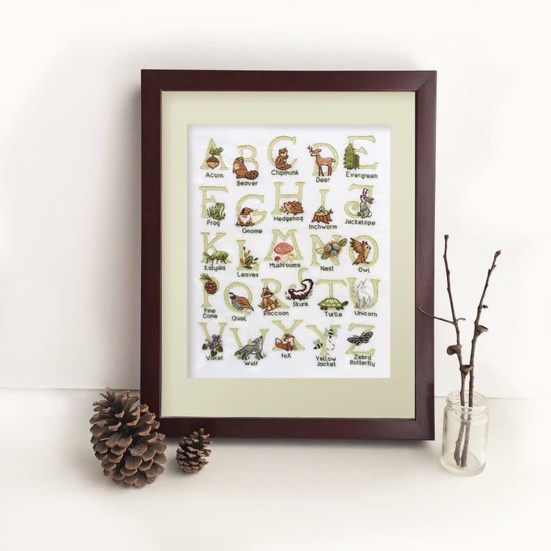 Woodland Animals Alphabet Kit