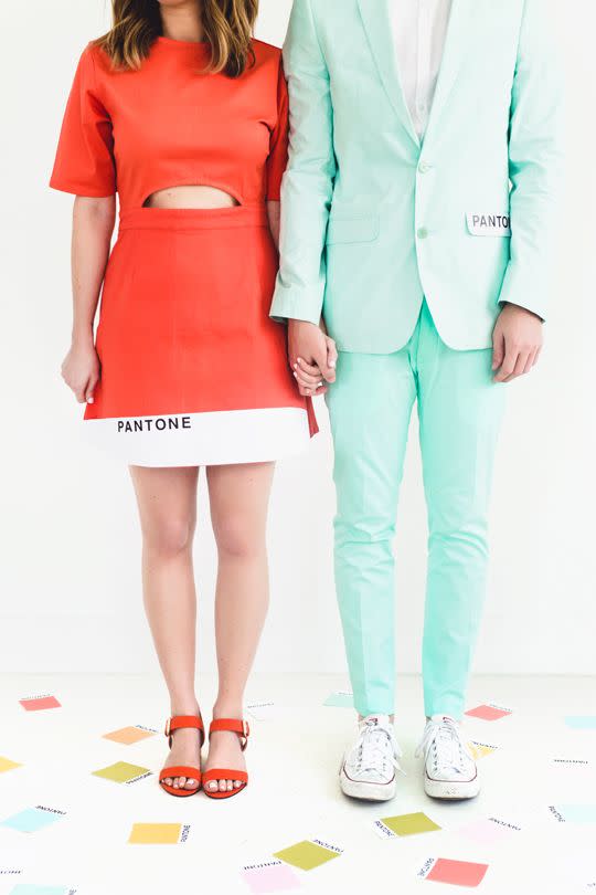 Pantone Color Combo Halloween Costume