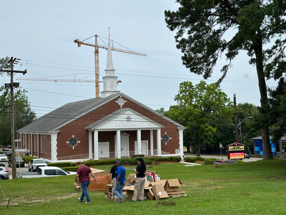 A disaster relief drive was hosted by Bethel Missionary Baptist Church, National Organization of Black Law Enforcement and Tallahassee Police Department on Friday, May 17.