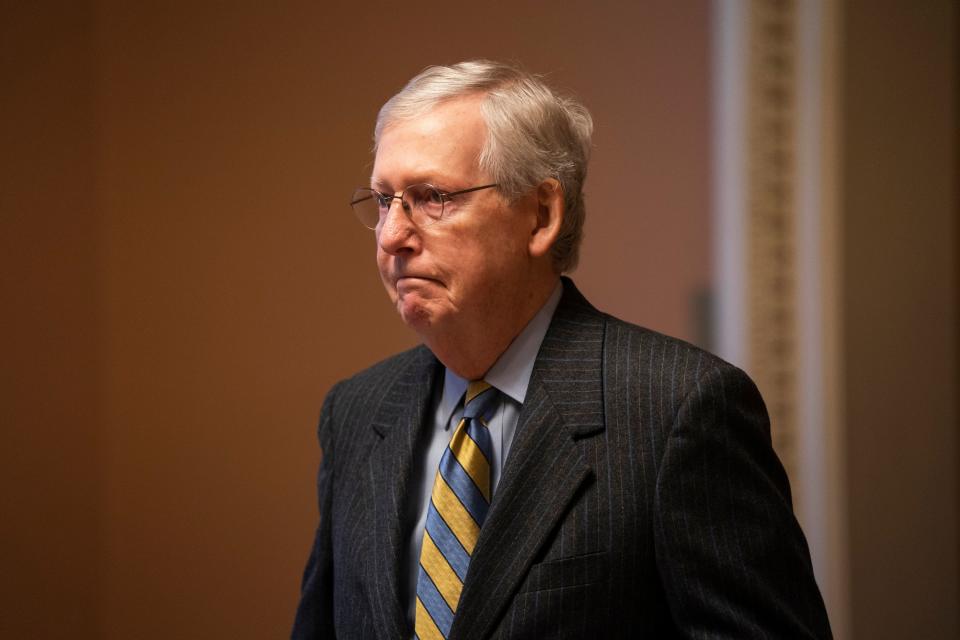 Senate Majority Leader Mitch McConnell. (Photo: Jim Lo Scalzo/EPA-EFE/Shutterstock)