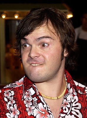 Jack Black at the Hollywood premiere of Paramount's Orange County