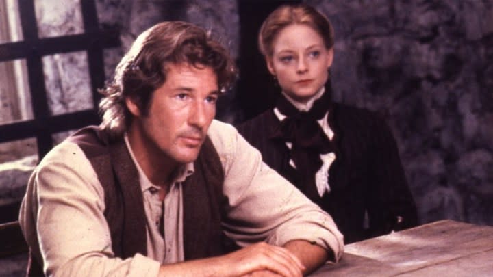 Richard Gere and Jodie Foster in Sommersby.