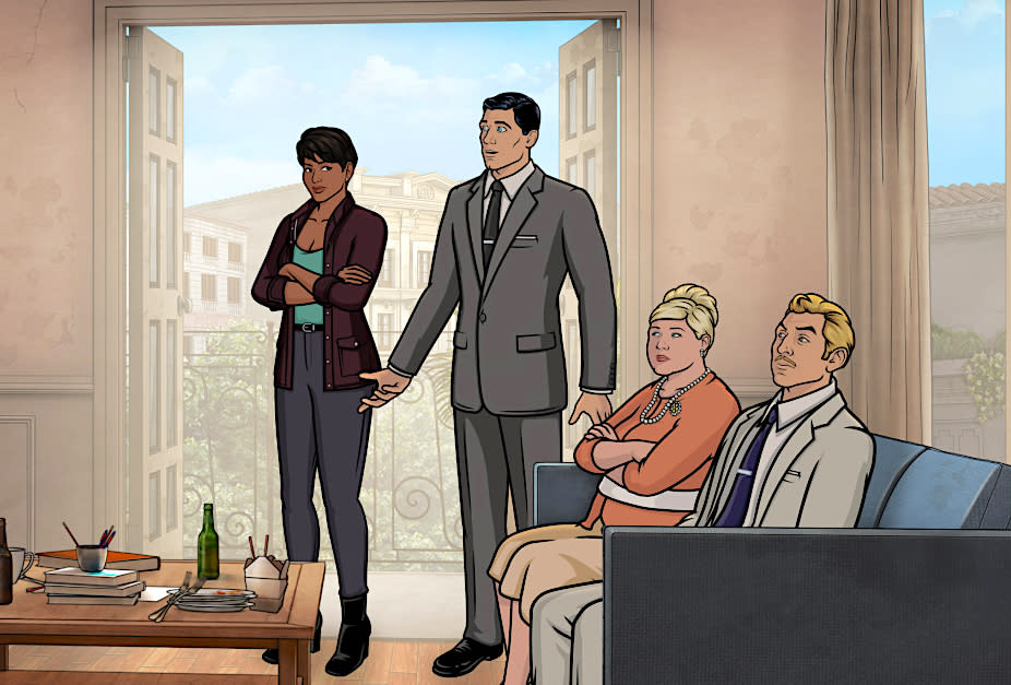 Archer Cast Finale Into the Cold