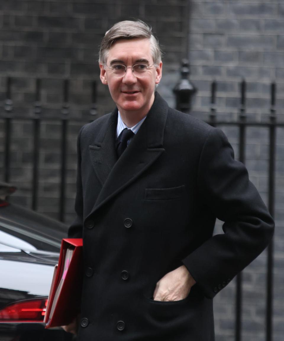 The Government has “not forgotten” about protecting carbon dioxide producers from rising energy prices, Jacob Rees-Mogg said (PA) (PA Wire)