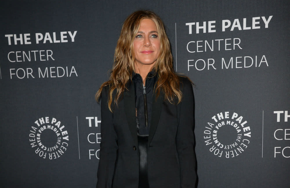 Jennifer Aniston is dealing with the loss of her friend and father credit:Bang Showbiz