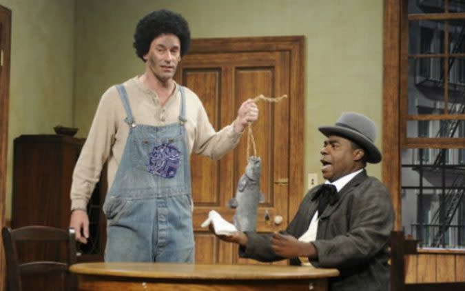 John Hamm in blackface - Dana Edelson/NBC