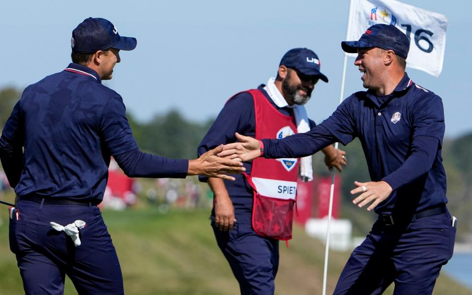 ryder cup 2021 live scores latest updates day two - AP