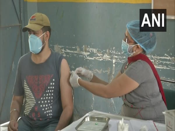 Visuals from the vaccination centre (Photo/ANI)