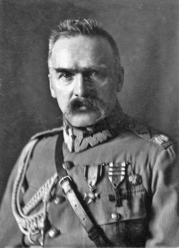 率領波蘭於1918年再度獨立的畢蘇斯基元帥（Józef Piłsudski）。（Wikipedia/ Public Domain）