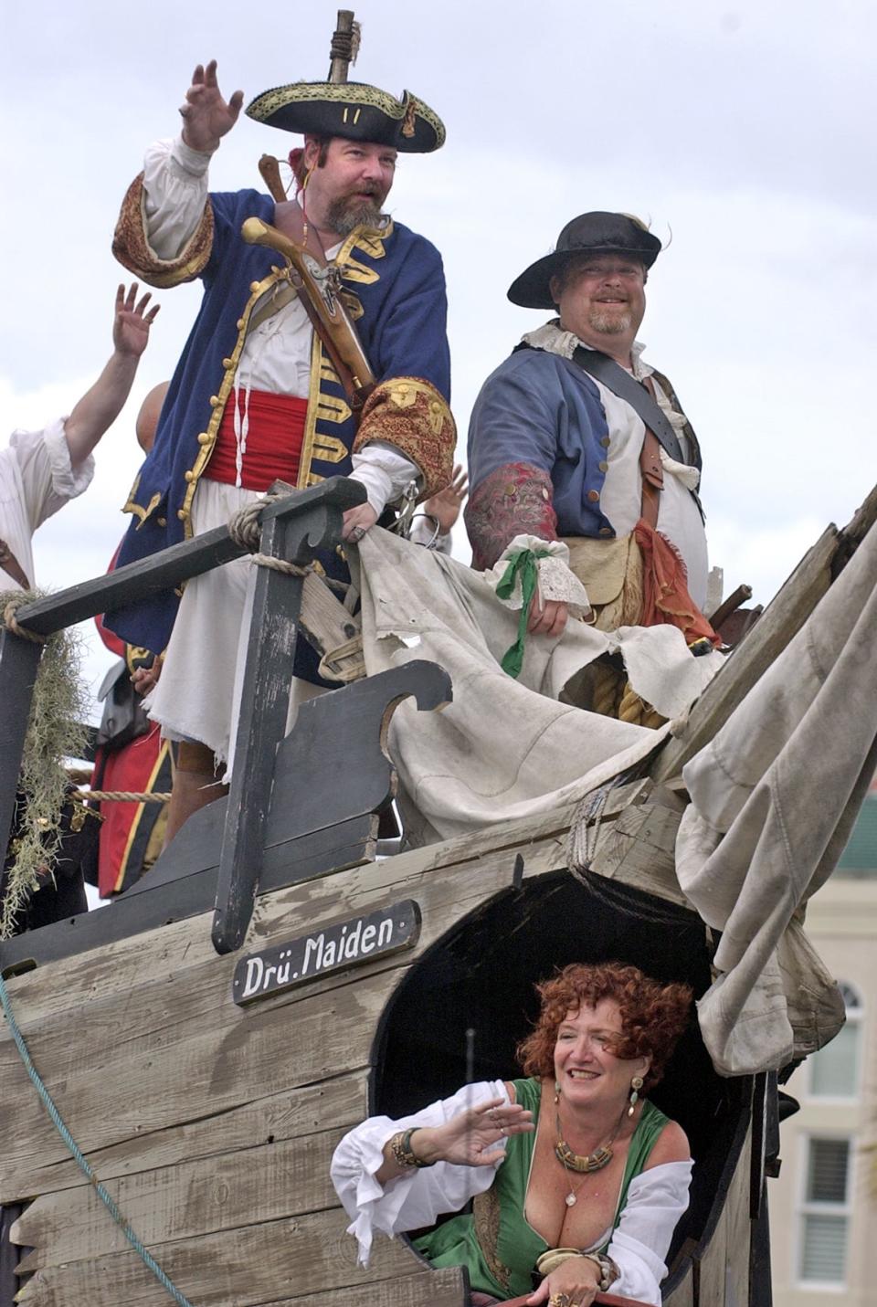 There were some great costumes for the 4th Annual Tybee Pirate Fest parade on Saturday.