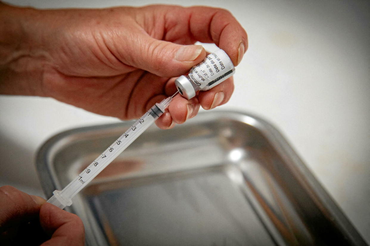 Une nouvelle campagne de vaccination contre le Covid-19 débute ce lundi 15 avril.  - Credit:ANDBZ/ABACA