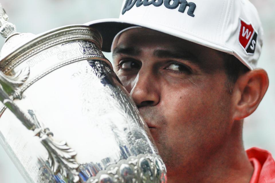 Gary Woodland holds off Brooks Koepka to secure maiden major title with US Open victory at Pebble Beach