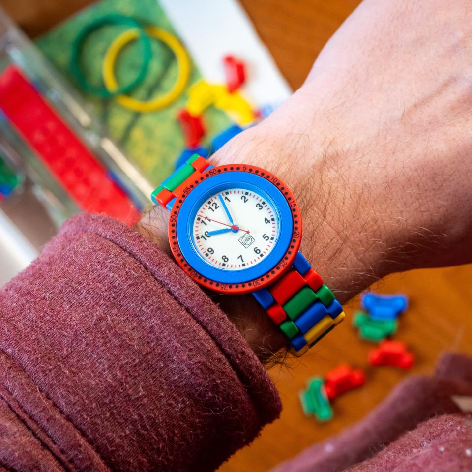 Traina's Lego System watch