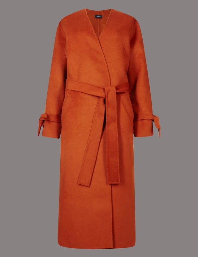 Split Robe Coat