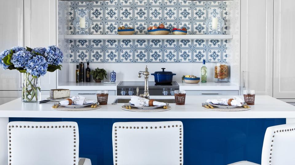 blue kitchen ideas alessandra brassa florida