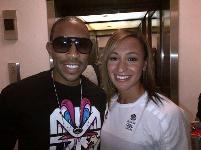 Just met Ludacris on Beat TV what a lovely man!‏ <a href="https://twitter.com/J_Ennis" rel="nofollow noopener" target="_blank" data-ylk="slk:@J_Ennis;elm:context_link;itc:0;sec:content-canvas" class="link ">@J_Ennis</a>