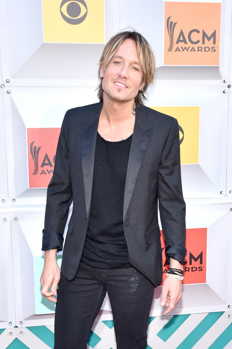 LAS VEGAS, NEVADA - APRIL 03:  Recording artist Keith Urban attends the 51st Academy of Country Music Awards at MGM Grand Garden Arena on April 3, 2016 in Las Vegas, Nevada.  (Photo by John Shearer/WireImage)