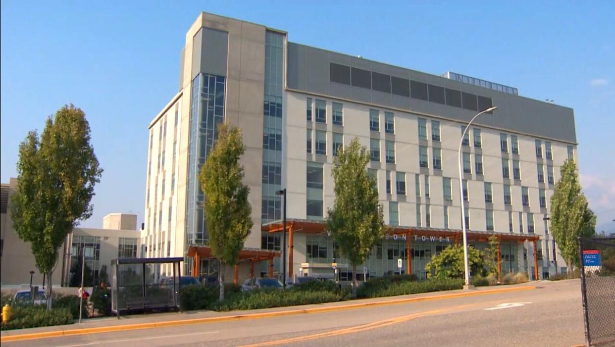 Emergency room visits at Vernon Jubilee Hospital have been on the rise, even before the closure of two walk-in clinics last fall, and visits continue to climb. (CBC - image credit)