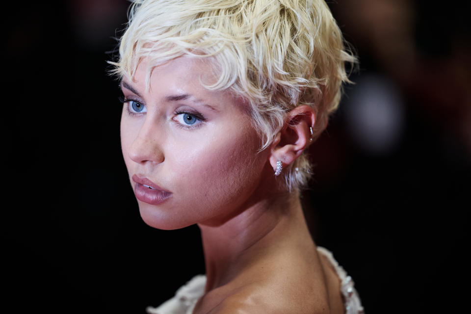 Iris Law attended the red carpet at the 77th annual Cannes Film Festival.