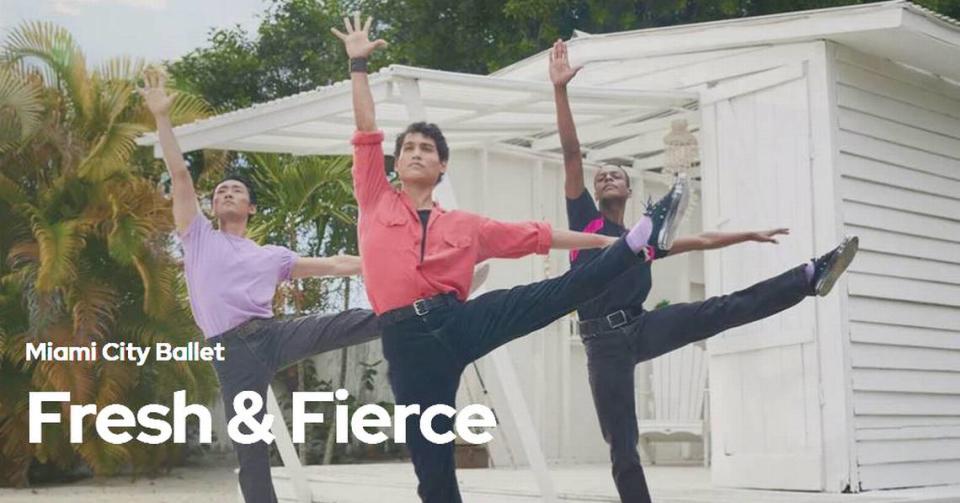 Miami City Ballet presenta ‘Fresh & Fierce’ en el Arsht Center.