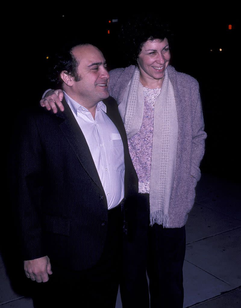 1982: Rhea Perlman and Danny DeVito