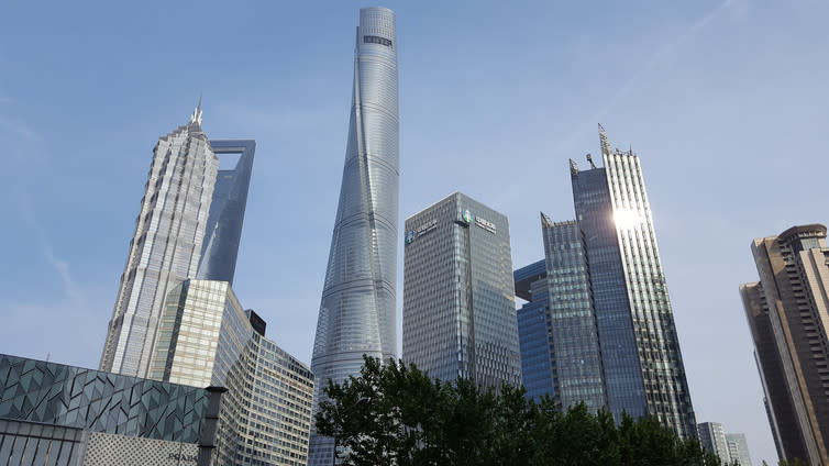 <span class="caption">Shanghai Tower.</span> <span class="attribution"><a class="link " href="https://www.flickr.com/photos/129822560@N05/26408437953/sizes/k/" rel="nofollow noopener" target="_blank" data-ylk="slk:andymiccone/Flickr;elm:context_link;itc:0;sec:content-canvas">andymiccone/Flickr</a></span>