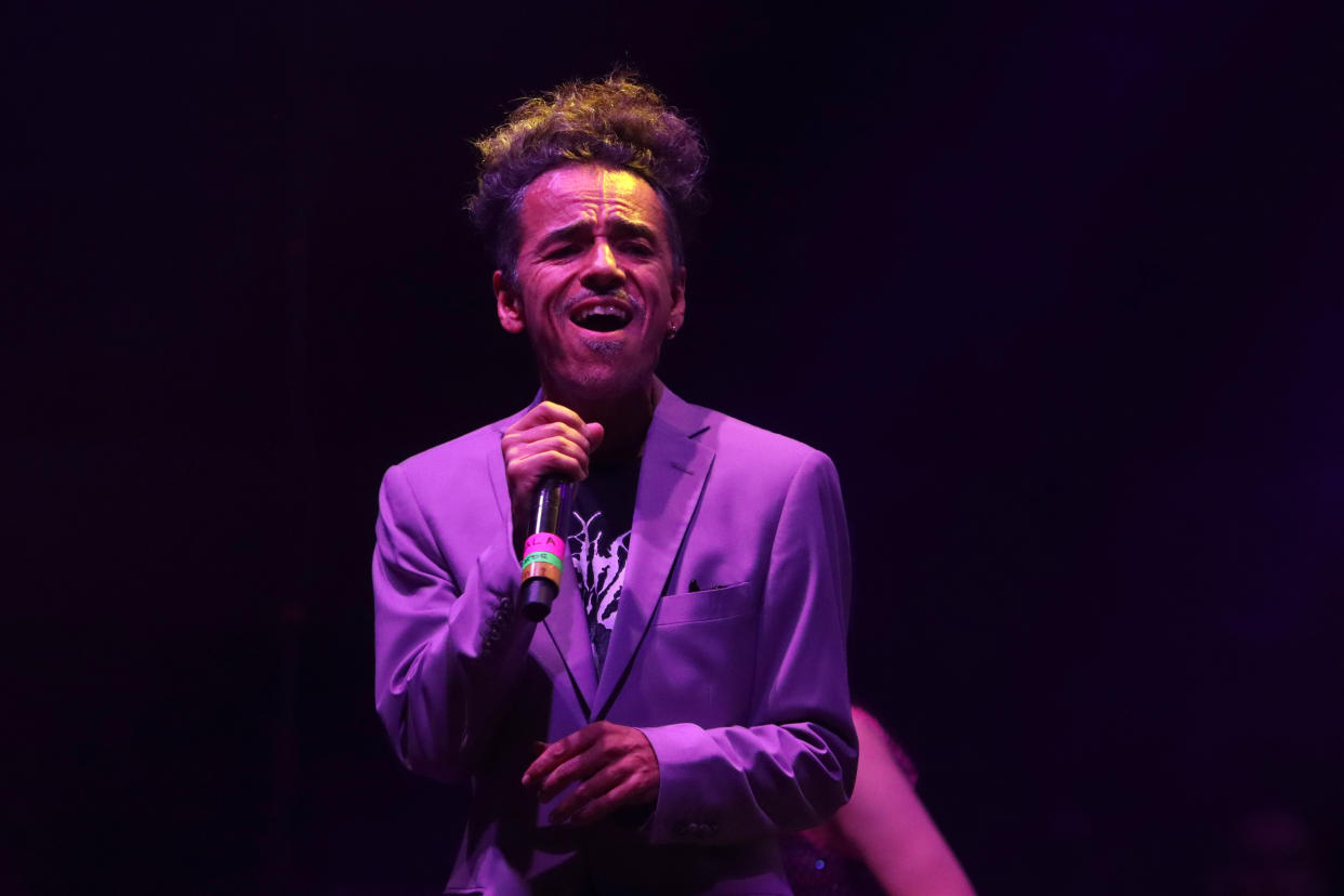 Rubén Albarrán de Café Tacvba en el Festival 'Amar, Querer y Rockear'. (Photo by Medios y Media/Getty Images)