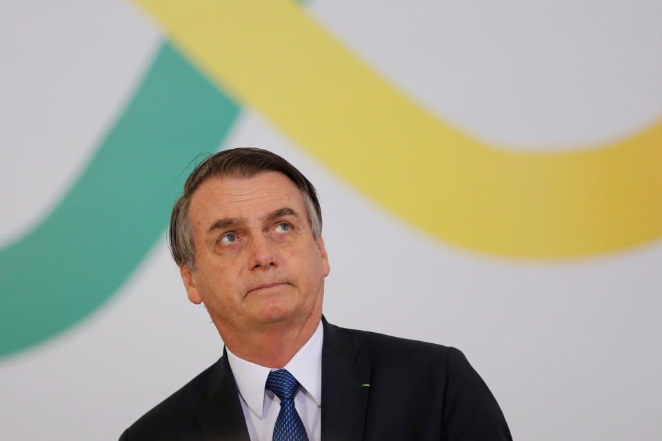 The May 14 event will be a private gala organized by the Brazilian-AmericanChamber of Commerce, a business group that plans to honor Bolsonaro as theBrazilian of the Year