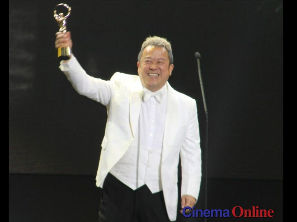 The 63-year-old actor won his first Best Actor award at the 1992 Hong Kong Film Awards