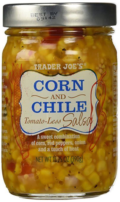 25) Corn And Chile Tomato-Less Salsa