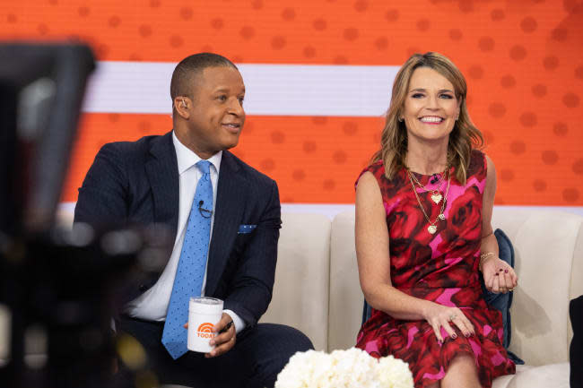 savannah guthrie and craig melvin on the today show