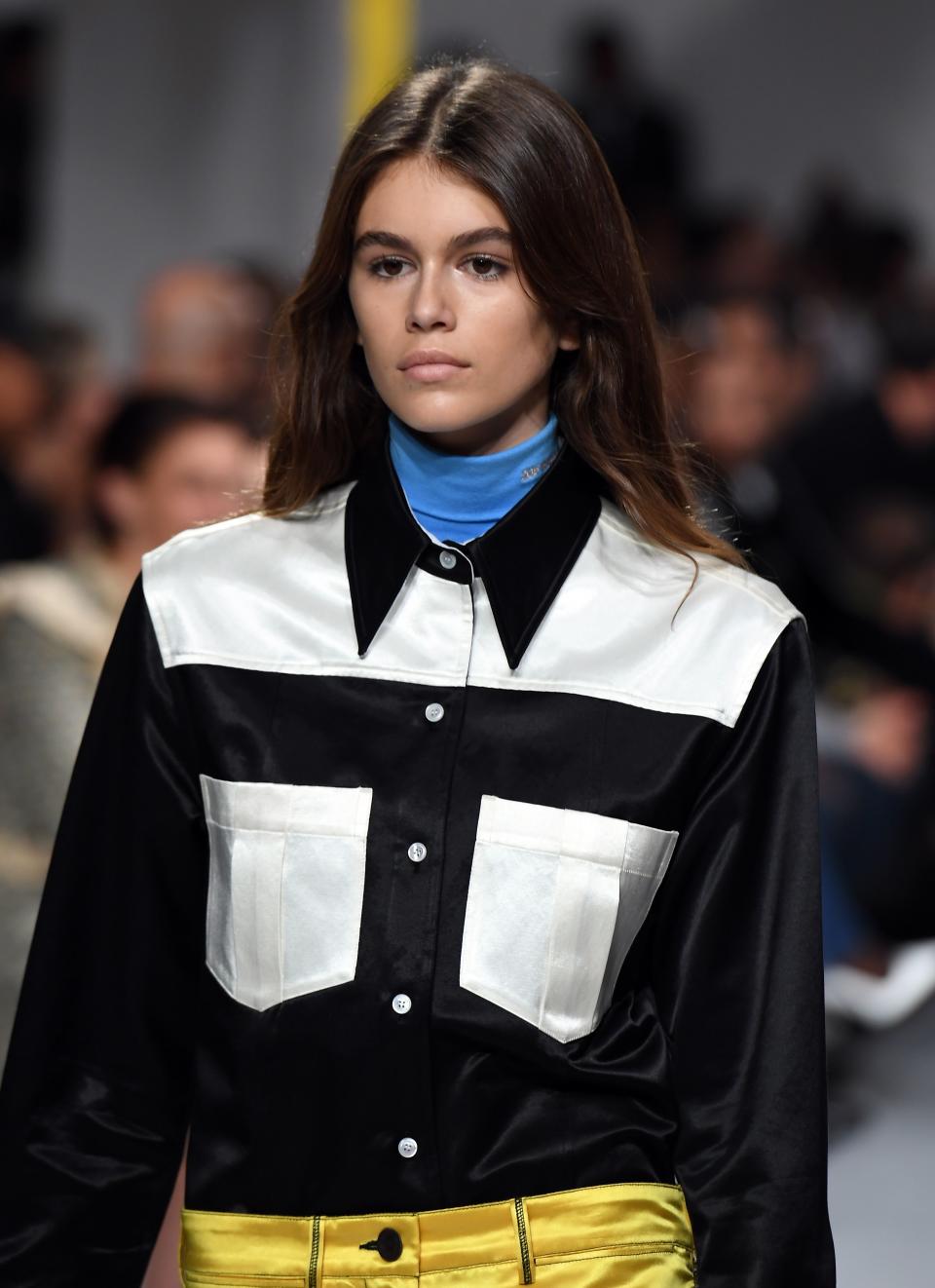 Kaia Gerber, l’héritière star de la Fashion Week