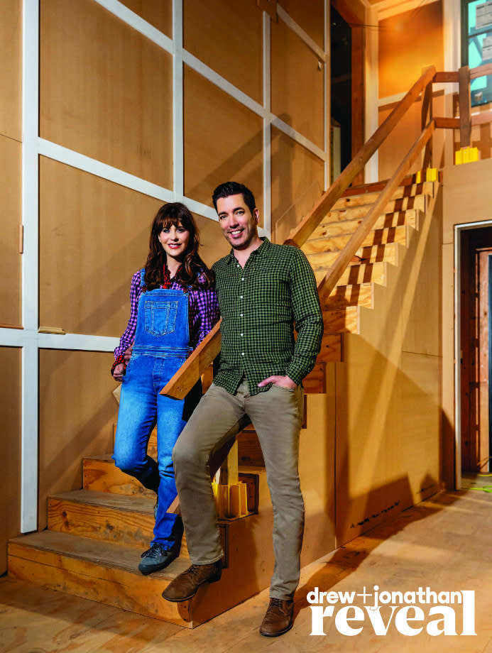 Zooey Deschanel, Jonathan Scott - Credit: DENNYS ILIC/DREW + JONATHAN REVEAL.