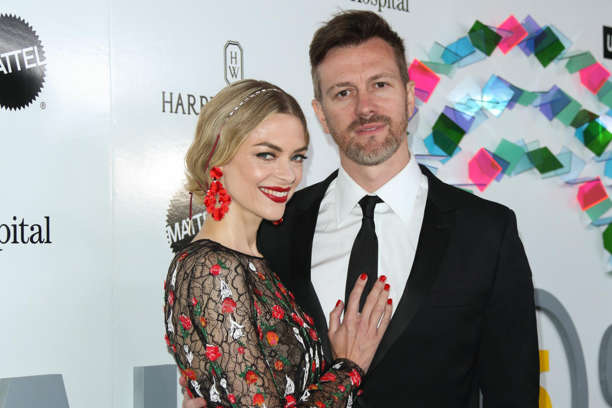 Jaime King and Kyle Newman attend an event on May 6, 2017, in Culver City, Calif. (Photo: Paul Archuleta/FilmMagic)