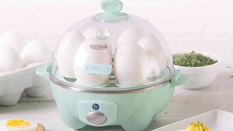 Make your morning breakfast routine all the faster with the Dash Rapid Egg Cooker.