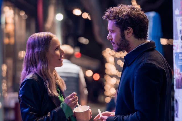 <p>Stefania Rosini/Netflix</p> Kristen Bell as Joanne and Adam Brody as Noah in episode 2 of 'Nobody Wants This'