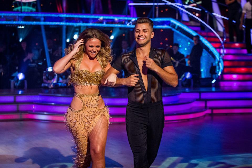 kimberley walsh, pasha kovalev, strictly come dancing