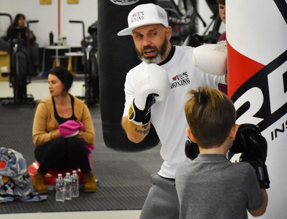 Mike Bryant is a co-owner of Love's Boxing, a gym that opened on Fall River’s Shove Street in 2021.