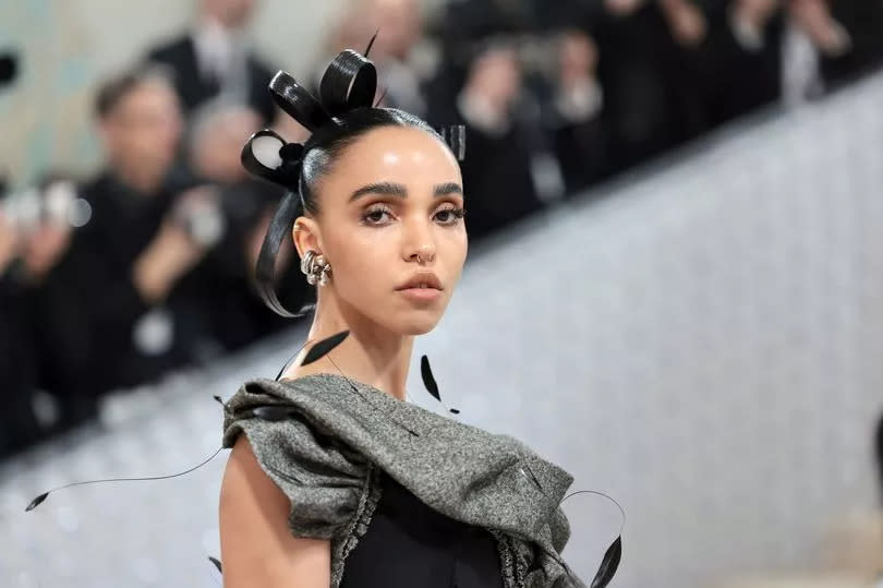 FKA Twigs paid tribute to Karl's love of ribbons