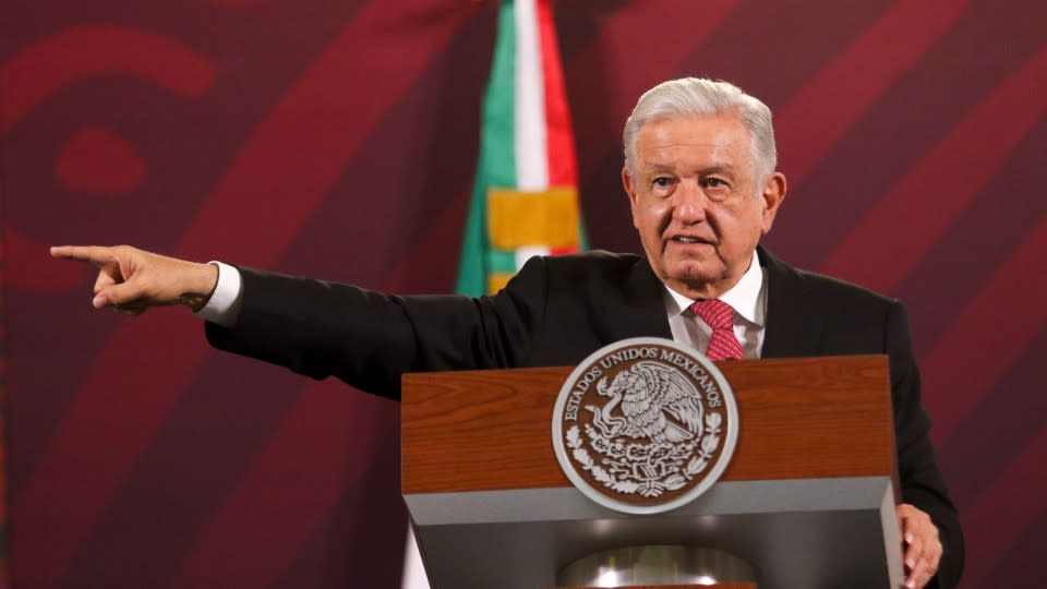 Conferencia matutina del presidente López Obrador.